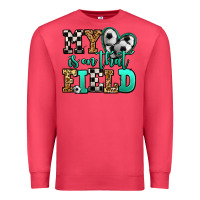 Cardinal my heart is on that field soccer Premium Sweatshirt - Jasminsmagicworld