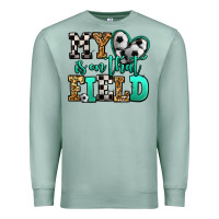Seafoam my heart is on that field soccer Premium Sweatshirt - Jasminsmagicworld