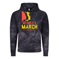 Cloud Black women march on washington Vintage Hoodie - artisFamous