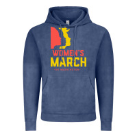 Vintage Denim women march on washington Vintage Hoodie - artisFamous