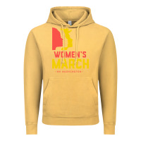 Vintage Mustard women march on washington Vintage Hoodie - artisFamous