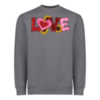 Storm valentines day love sunflowers Heavyweight Sweatshirt - RanaPortraitStore