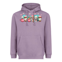 Lavender volleyball coffee cups Heavyweight Hoodie - Jasminsmagicworld