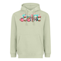 Matcha volleyball coffee cups Heavyweight Hoodie - Jasminsmagicworld
