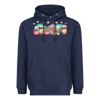 Navy volleyball coffee cups Heavyweight Hoodie - Jasminsmagicworld