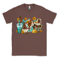 Chestnut horses coffee cups Classic Tee - OliviaCreatesArt