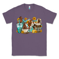 Lavender horses coffee cups Classic Tee - OliviaCreatesArt