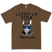 Cacao Livin' la vida Frenchie Premium Tee - Bettercallsaul