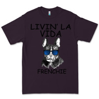 Plum Livin' la vida Frenchie Premium Tee - Bettercallsaul