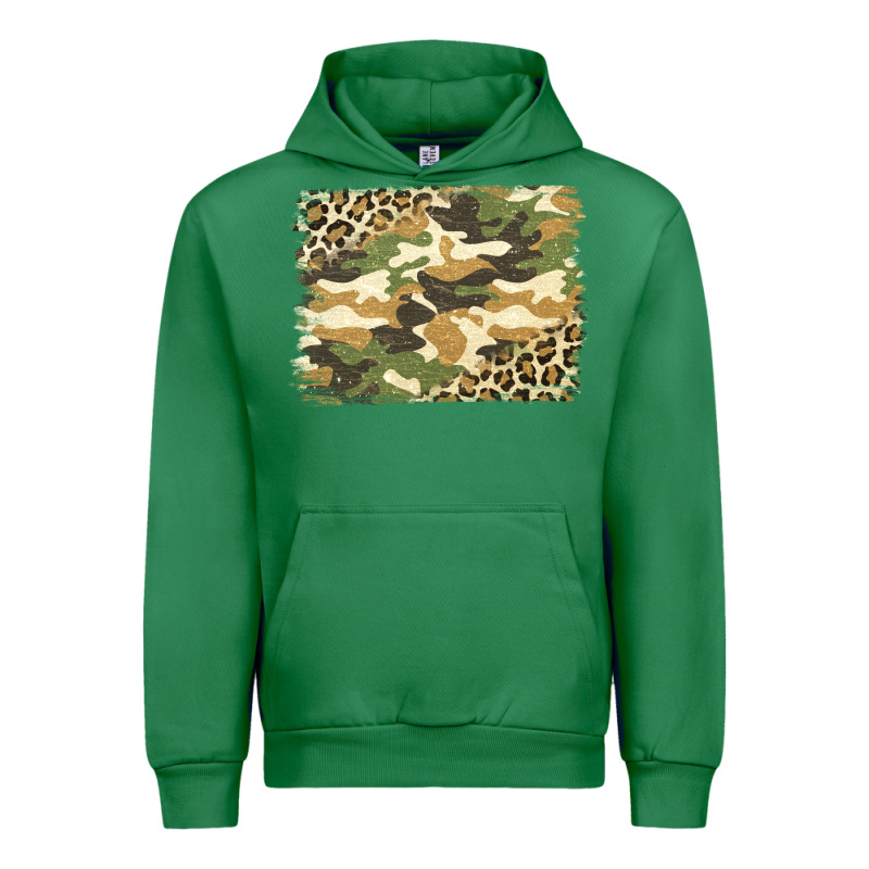 Leopard Camo Pattern Background Urban Hoodie by Jasminsmagicworld | Teevron