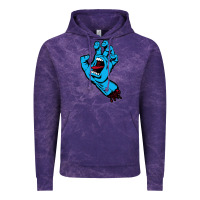 Cloud Purple santacruz screaming hand Vintage Hoodie - artisFamous