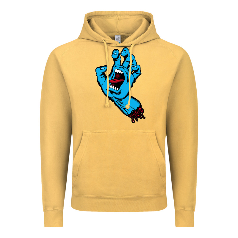 Santacruz Screaming Hand Vintage Hoodie by artisFamous | Teevron