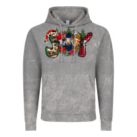 Cloud Rock joy Christmas cows Vintage Hoodie - CowhideDigitalArt