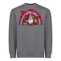 Storm valentines day gnomes rainbow Heavyweight Sweatshirt - RanaPortraitStore