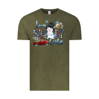 Vintage Olive I am Snow Cute Vintage Tee - FaDigitalArtStudio