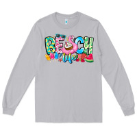Moon Dust Besch Life Long Sleeve Tee - CowhideDigitalArt