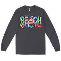 Smoke Besch Life Long Sleeve Tee - CowhideDigitalArt