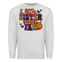 Dove Grey little sister biggest fan basketball Premium Sweatshirt - Jasminsmagicworld