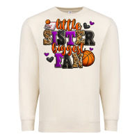 Sandshell little sister biggest fan basketball Premium Sweatshirt - Jasminsmagicworld