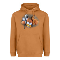 Meerkat Sneaker and heel afro woman Heavyweight Hoodie - RanaPortraitStore