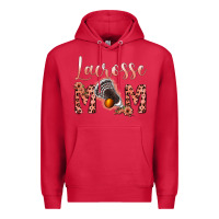 Cardinal pink lacrose mom Premium Hoodie - Jasminsmagicworld