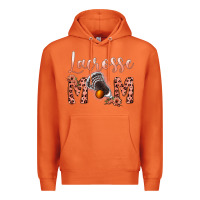Carrot pink lacrose mom Premium Hoodie - Jasminsmagicworld