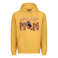 Mustard pink lacrose mom Premium Hoodie - Jasminsmagicworld