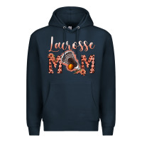 Navy pink lacrose mom Premium Hoodie - Jasminsmagicworld