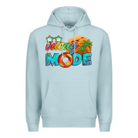 Blue Mist vacay mode Premium Hoodie - Artiststas