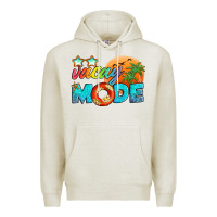 Oatmeal Heather vacay mode Premium Hoodie - Artiststas