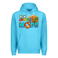 Ocean Blue vacay mode Premium Hoodie - Artiststas