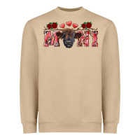 Mushroom valentines day mini black Heavyweight Sweatshirt - RanaPortraitStore