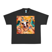 Pigment Black western farm animals seamless pattern Urban Heavy Tee - BundleAndBundleShop