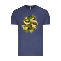 Vintage Denim camouflage patch 5 Vintage Tee - BundleAndBundleShop
