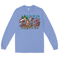 Colony Blue 2023 Happy New Year Long Sleeve Tee - CowhideDigitalArt