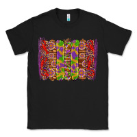 Black mardi gras crawfish brushstrokes Classic Tee - Artiststas