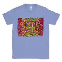 Colony Blue mardi gras crawfish brushstrokes Classic Tee - Artiststas