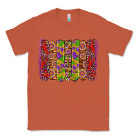 Copper mardi gras crawfish brushstrokes Classic Tee - Artiststas