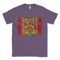 Lavender mardi gras crawfish brushstrokes Classic Tee - Artiststas