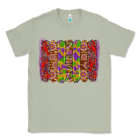 Matcha mardi gras crawfish brushstrokes Classic Tee - Artiststas