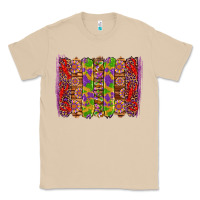 Mushroom mardi gras crawfish brushstrokes Classic Tee - Artiststas