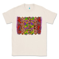 Natural mardi gras crawfish brushstrokes Classic Tee - Artiststas