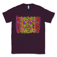 Plum mardi gras crawfish brushstrokes Classic Tee - Artiststas