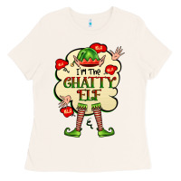Bone im the chatty elf Ladies Tee - FaDigitalArtStudio