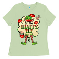 Matcha im the chatty elf Ladies Tee - FaDigitalArtStudio