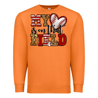 Carrot my heart is on that field baseball Premium Sweatshirt - Jasminsmagicworld