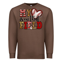 Chestnut my heart is on that field baseball Premium Sweatshirt - Jasminsmagicworld