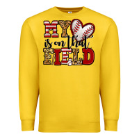 Lemon my heart is on that field baseball Premium Sweatshirt - Jasminsmagicworld