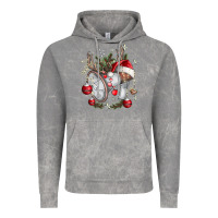 Cloud Rock Merry Christmas Vintage Hoodie - CowhideDigitalArt