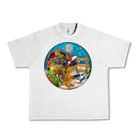 Lunar Rock Christmas  farm animals Urban Heavy Tee - FaDigitalArtStudio